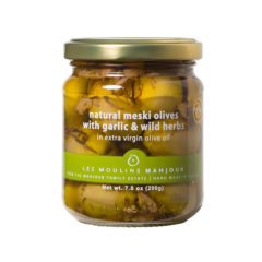 Natural Meski Olives & Garlic & Wild Herbs (organic) Image