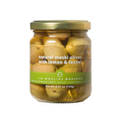 Natural Meski Olives with Lemon & Fennel (organic) Image