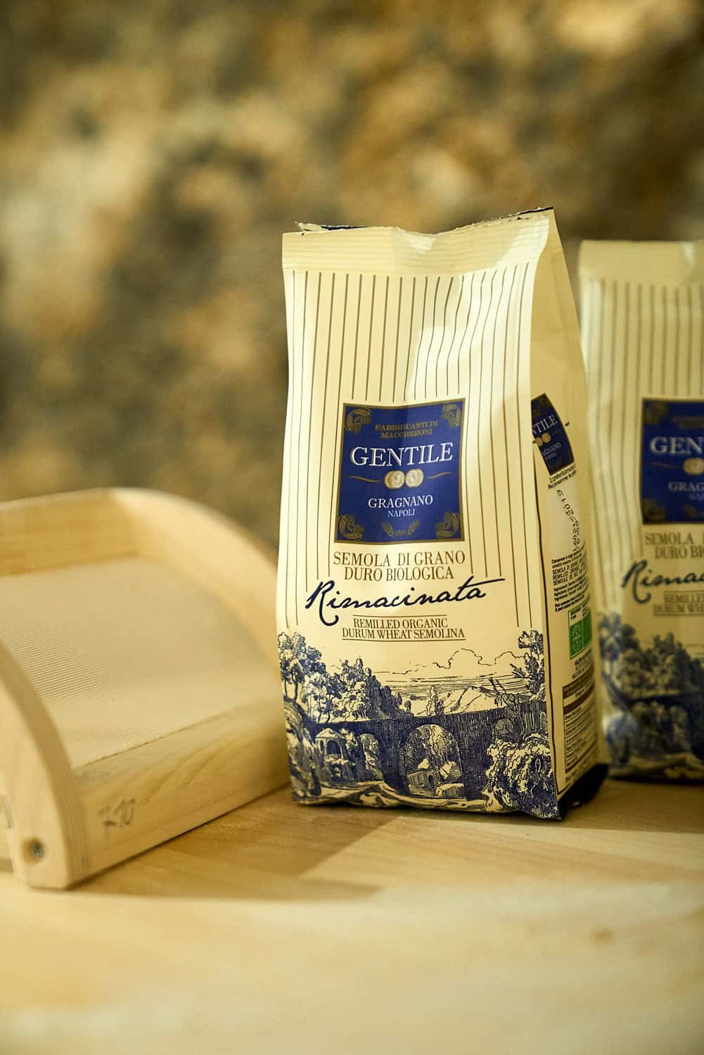 Organic Semola Rimacinata Flour Remilled Semolina Rogers Collection