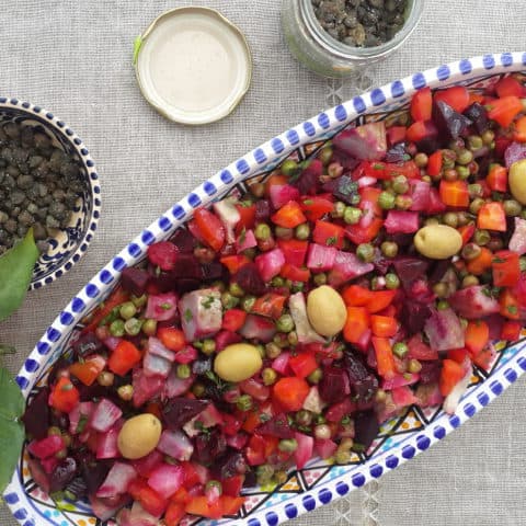 Tunisian Vegetable Salad Image