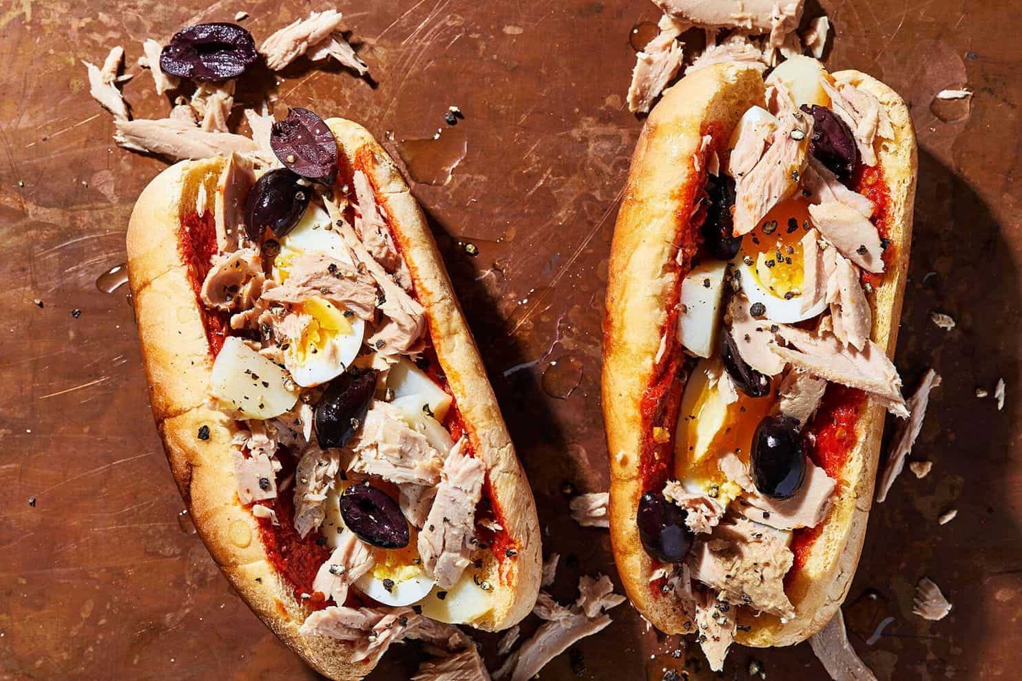 Tunisian Fricassee Sandwich with Tuna and Harissa Rogers Collection