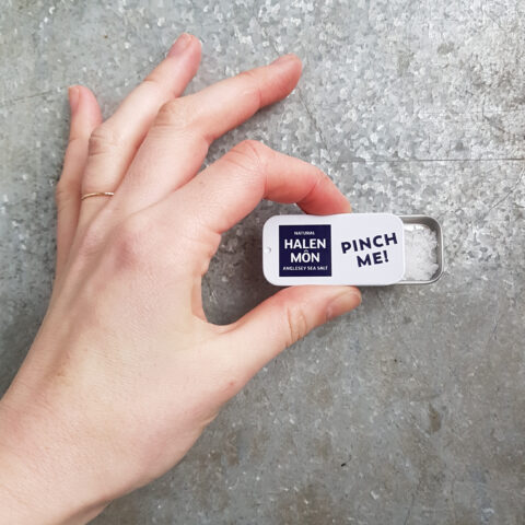 “Pinch Me” Tins of Pure White Sea Salt Image