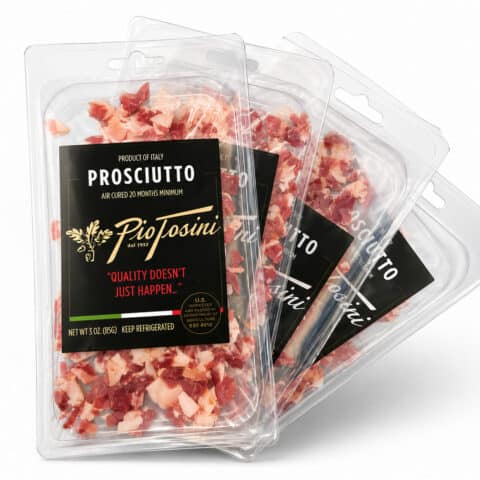 Diced Pio Tosini Prosciutto di Parma Image