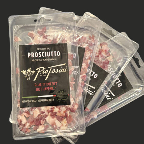 Diced Pio Tosini Prosciutto di Parma Image