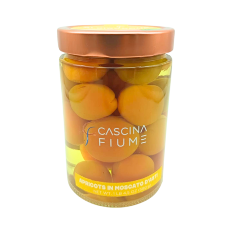 Apricots in Moscato D’asti Image