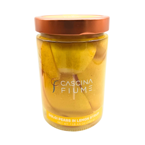 Dolci Pears in Lemon Syrup Image